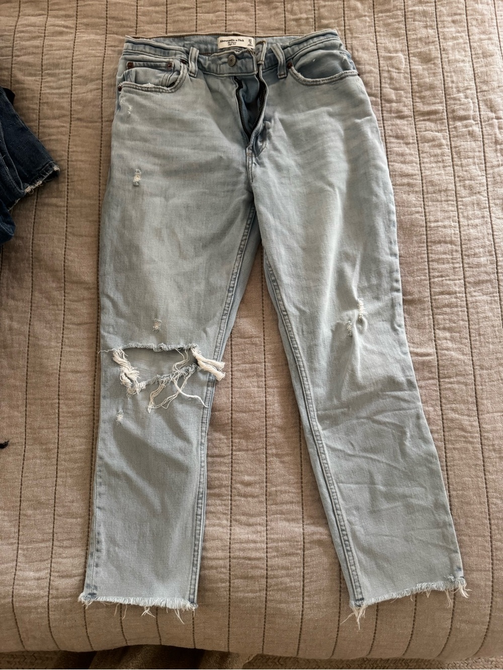 Abercrombie & Fitch Light Blue Slim Straight Women's Jeans